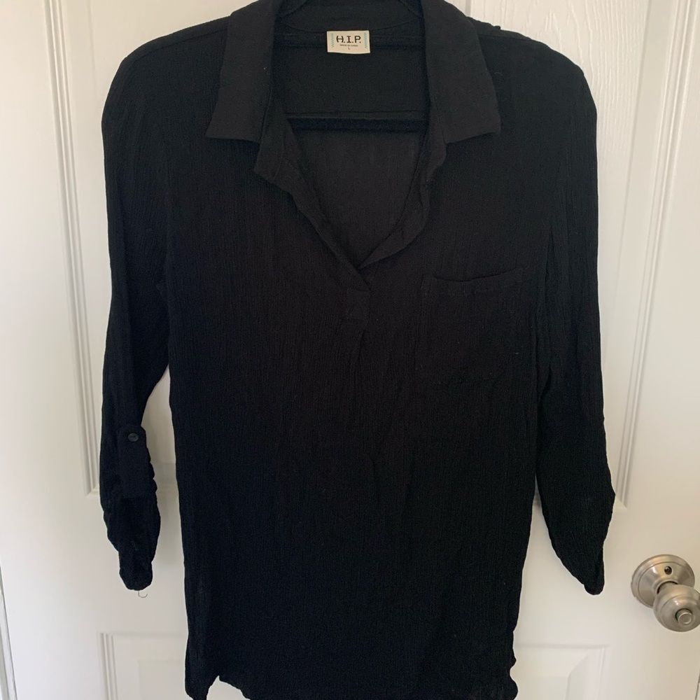 H.I.P. Black top size large